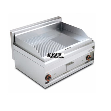 bep ran dien 1/2 ranh + 1/2 mat nuong ma crom min superchrome lotus ftlr-8ets hinh 1