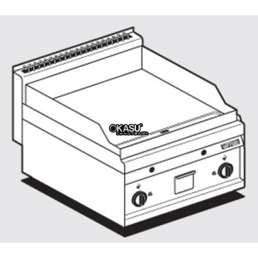 bep ran phang tron dung gas lotus ftl-6g hinh 1