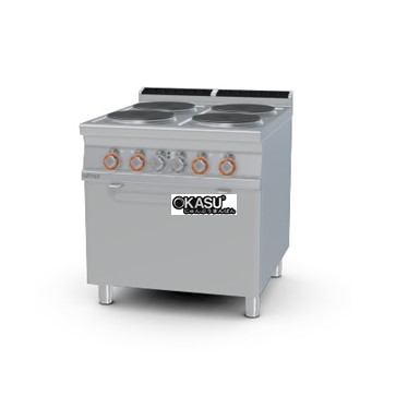 bep au 4 dau dot kem lo nuong dien lotus cf4-98et hinh 1