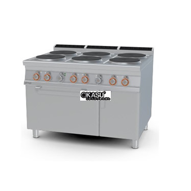 bep au 6 dau dot kem lo nuong dien lotus cf6-912etv hinh 1