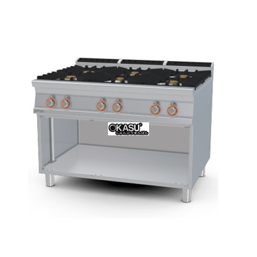 bep au 6 dau dot tren tu dung gas lotus pc-912g hinh 1