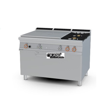 bep gas kem lo nuong dien lotus tpf2-912ge hinh 1