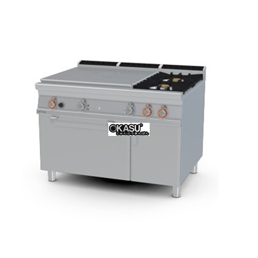 bep gas kem lo nuong dien lotus tpf2-912gev hinh 1