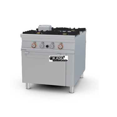 bep gas chuyen nghiep co lo nuong gas lotus cf4-118g hinh 1