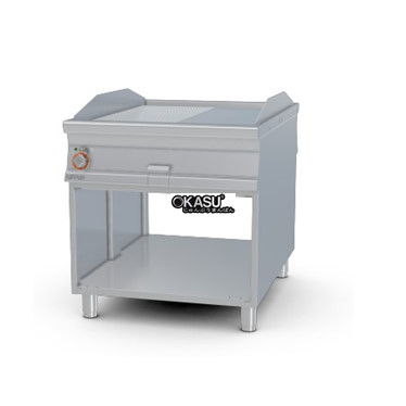 bep chien dien 1/2 ranh + 1/2 mat nuong ma crom min superchrome tren tu mo lotus ftlr-118ets hinh 1