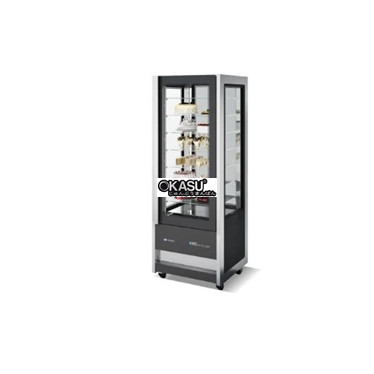 tu trung bay isa cristal tower chiller/freezer w75-d75-h206 hinh 1
