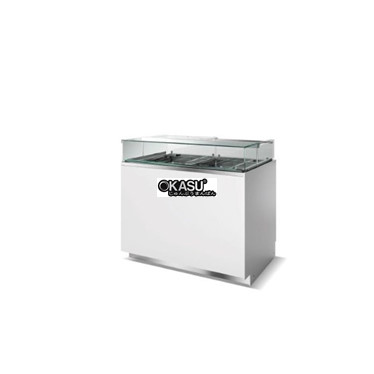 tu trung bay isa kelly lineare gelato w125-d80-h117 hinh 1