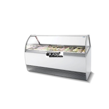 tu trung bay isa millennium gelato curved lx w155-d108-h135 hinh 1