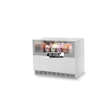 tu trung bay gelato isa oneshow gelato built-in w120-d740-h960 hinh 1