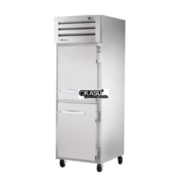 tu lanh reach-in solid half swing door voi chat lam lanh hydrocarbon true stg1r-2hs-hc hinh 1
