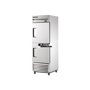 tu lanh reach-in solid half swing door voi chat lam lanh hydrocarbon true t-23-2-hc hinh 1