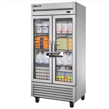 tu lanh cua xoay bang kinh reach-in true t-35g-hc~fgd01 hinh 1