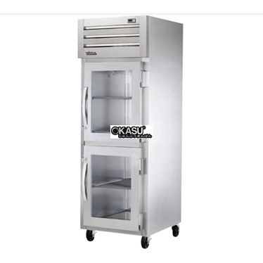 tu dong cua xoay nua kinh reach-in true sta1f-2hg-hc hinh 1
