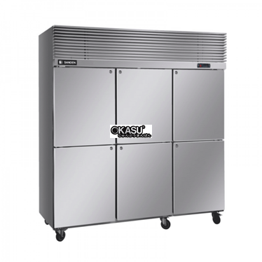 tu mat 6 canh inox sanden src-1853 hinh 1