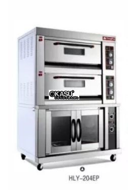 lo nuong 2 tang 4 khay dung gas co u bot hongling hly-204ep hinh 1
