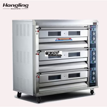 lo nuong 3 tang 9 khay dung dien hongling xyf-3hpl hinh 1