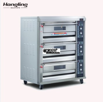lo nuong 3 tang 6 khay dung dien hongling xyf-3hp hinh 1