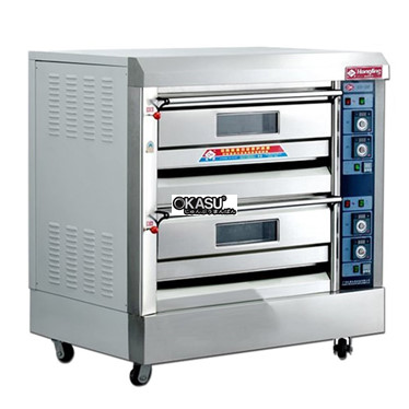 lo nuong 2 tang 4 khay dung dien hongling xyf-2hp hinh 1