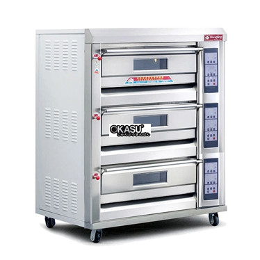 lo nuong 3 tang 6 khay dung dien hongling xyf-3hp-n hinh 1
