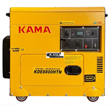 may phat dien chay dau 6kw kama kde8800htn hinh 1