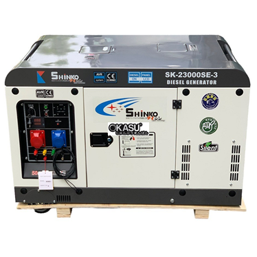 may phat dien chay dau 20kva shinko sk2300se-3 hinh 1