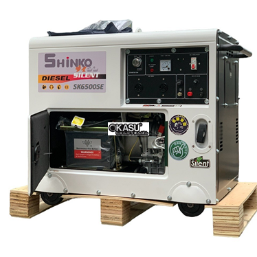 may phat dien chay dau 5kw shinko sk6500se hinh 1