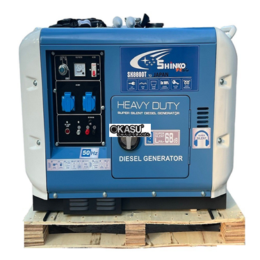 may phat dien chay dau 7kw shinko sk8800t hinh 1