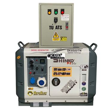 may phat dien 5kw shinko sk6500tn + dong bo ats hinh 1