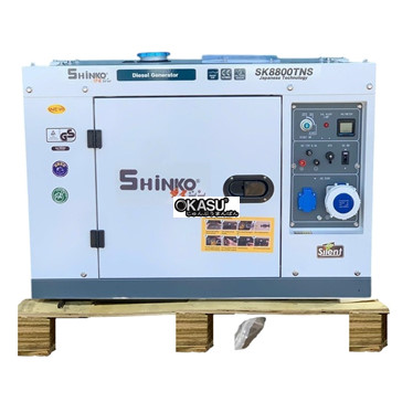 may phat dien chay dau 7kw shinko sk8800tns hinh 1