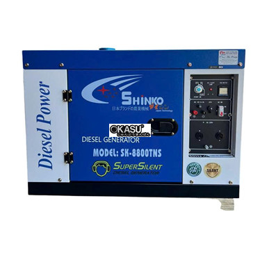 may phat dien chay dau 7kw shinko sk8800tns new hinh 1