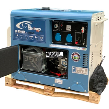 may phat dien 5kw shinko sk6500se chong on hinh 1