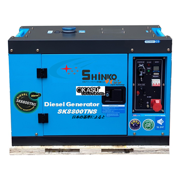 may phat dien chay dau 7kw shinko sk8800tns 3pha hinh 1