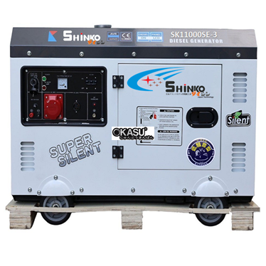 may phat dien chay dau 10kva shinko sk11000se-3 hinh 1