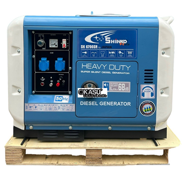 may phat dien chay dau 6kw shinko sk6700sn hinh 1