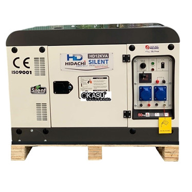 may phat dien diesel 12kva hidachi hd-12kva (chong on) hinh 1
