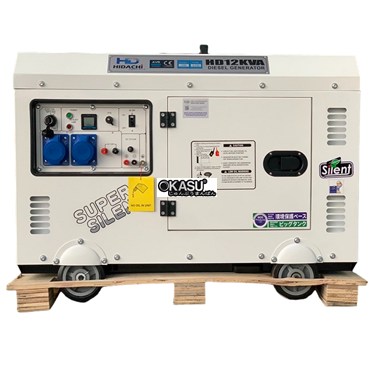 may phat dien chay dau 9kw hidachi hd12kva hinh 1