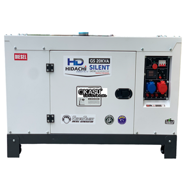 may phat dien 20kva chay dau hidachi gs20kva hinh 1