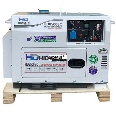 may phat dien chay dau 6kw hidachi hd8500ec hinh 1