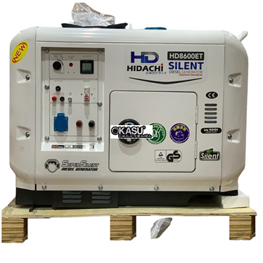 may phat dien 7kw hidachi hd8600et sieu cach am hinh 1