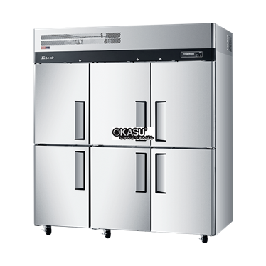 tu dong mat 6 canh inox turbo air krf65-6 hinh 1