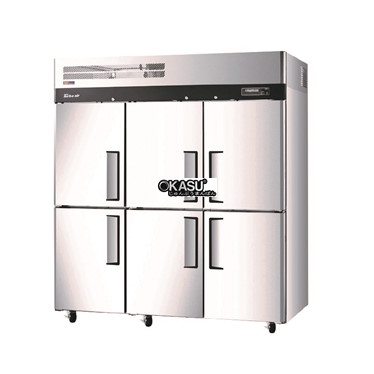 tu dong mat 6 canh inox turbo air krf65-6f hinh 1