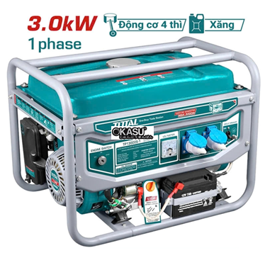 may phat dien xang 3kw total tp130005-1(co de) hinh 1
