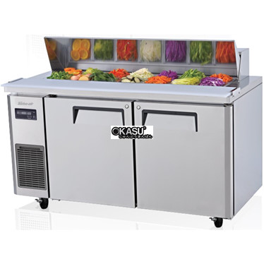 ban salad 2 canh turbo air khr15-2 1m5 hinh 1