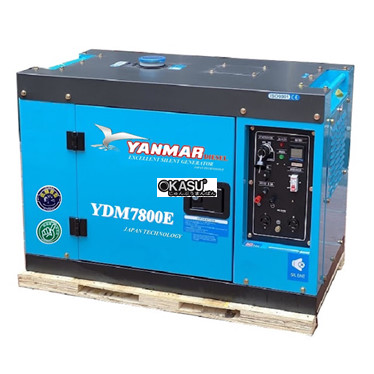 may phat dien chay dau 6kw yanmar ydm7800e hinh 1