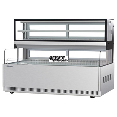 tu trung bay banh va do uong hai nhiet do turbo airtcb-1800  hinh 1