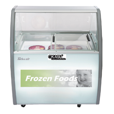 tu trung bay kem turbo air tidc-08  hinh 1