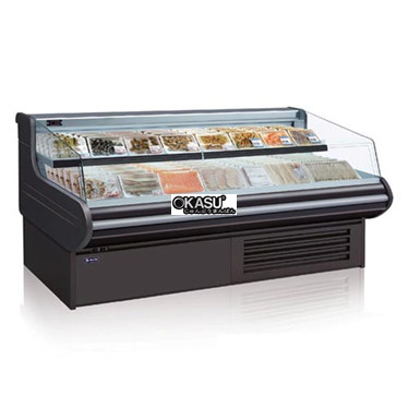 tu trung bay thuc pham 2 tang opo smx1m2 hinh 1