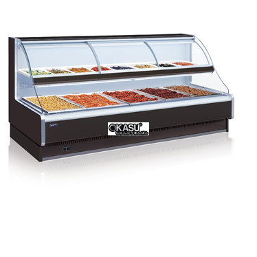 tu mat trung bay 2 ngan tu phuc vu opo sme0m2-cd hinh 1