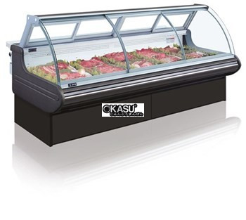 tu mat trung bay thit mat cong dang truot opo sme0m2-cs hinh 1