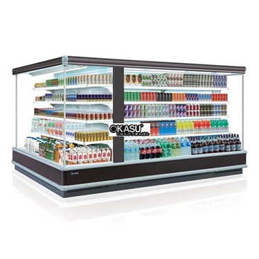 tu mat trung bay thuc pham loai goc cheo opo smm4d2-cr hinh 1